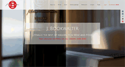 Desktop Screenshot of bookwalterwines.com